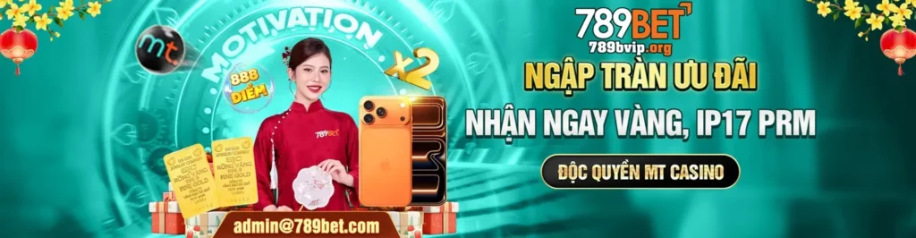 789bvip ngập tràn ưu đãi